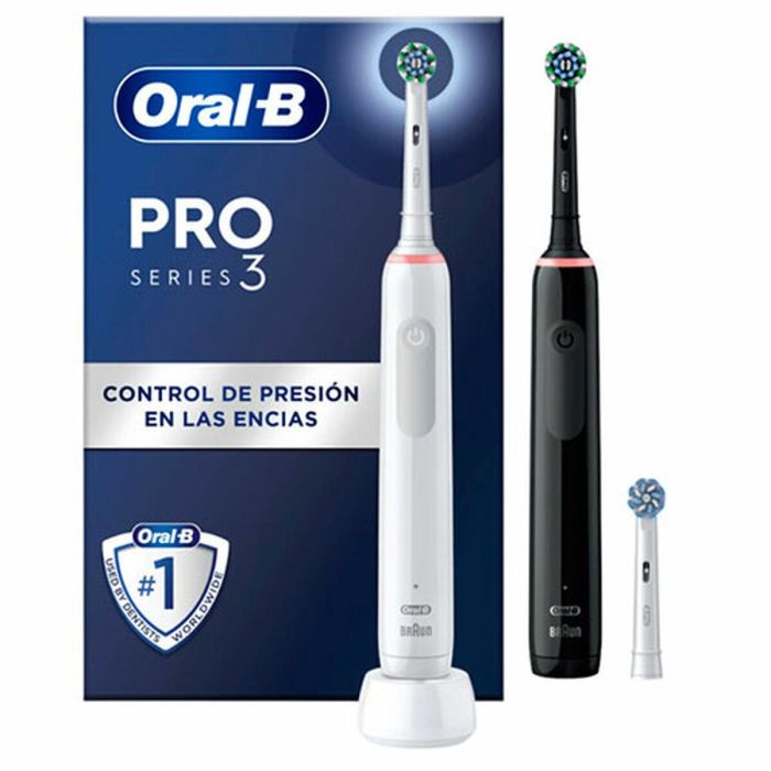 Cepillo de Dientes Eléctrico Oral-B PRO 3 3900N Blanco 0 Cepillo de Dientes Eléctrico Oral-B PRO 3 3900N Blanco 0