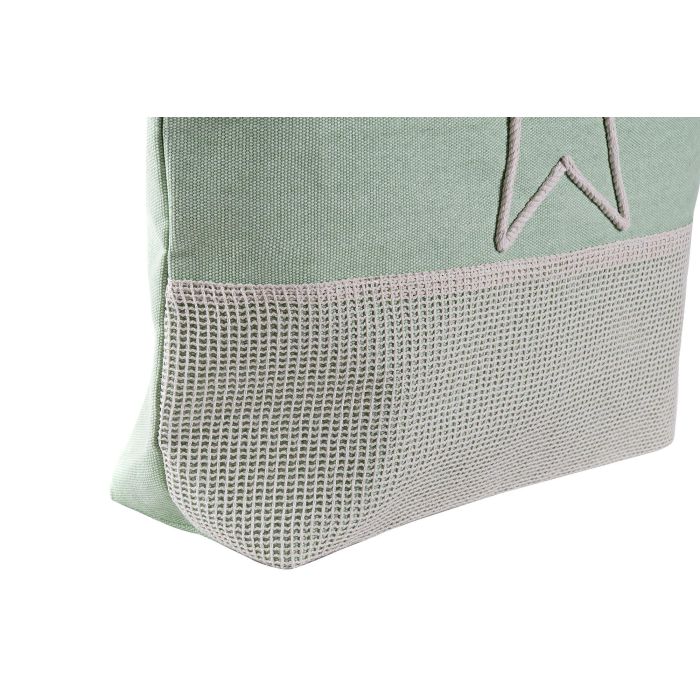 Bolso Mediterraneo DKD Home Decor Verde Menta Coral 14 x 38 x 52 cm (4 Unidades) 1