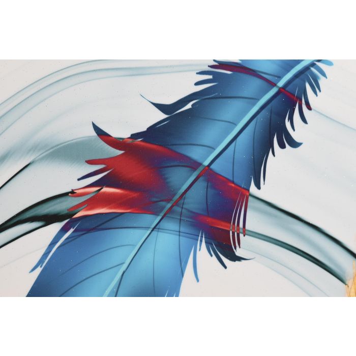 Cuadro Glam DKD Home Decor Azul Dorado 3 x 60 x 180 cm (2 Unidades) 2 Cuadro Glam DKD Home Decor Azul Dorado 3 x 60 x 180 cm (2 Unidades) 2