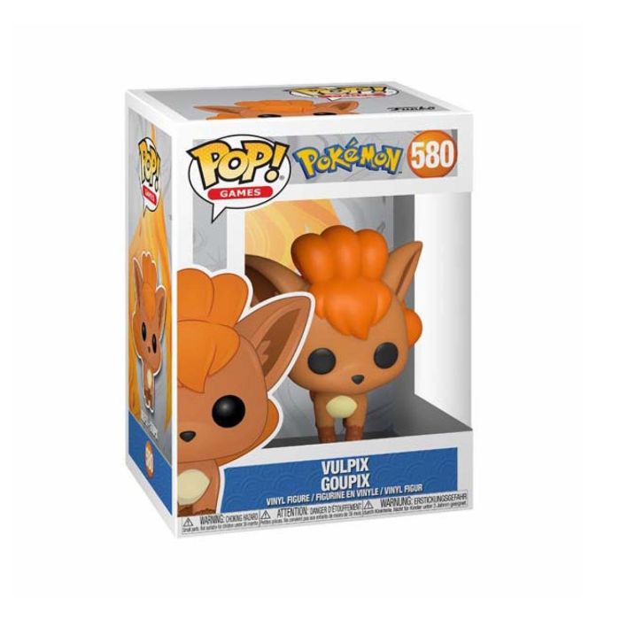 Funko Figura Pop Vinilo Vulpix 63256 Pokemon 9 cm 1