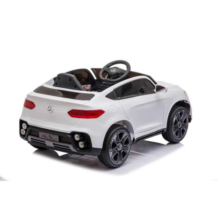 Mercedes Benz Coche Eléctrico GLC Blanco, Batería 12V, 105x68x50 cm, con Mando RC Runruntoys para Niños 3+ Años 2 Mercedes Benz Coche Eléctrico GLC Blanco, Batería 12V, 105x68x50 cm, con Mando RC Runruntoys para Niños 3+ Años 2