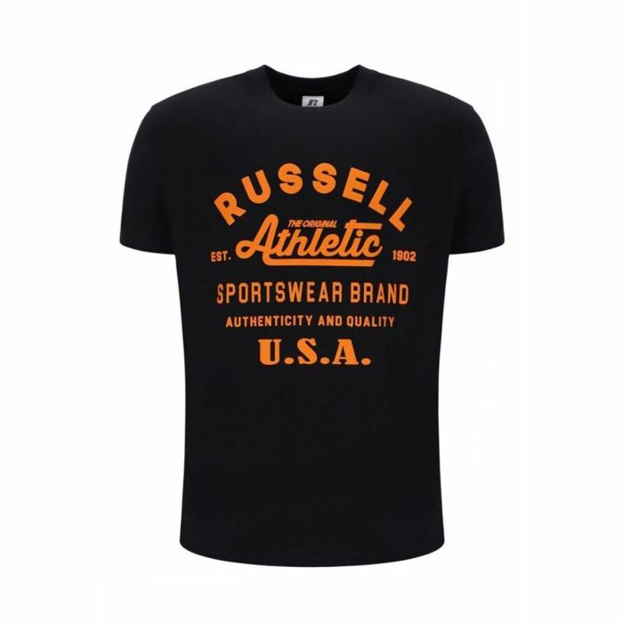 Camiseta de Manga Corta Hombre Russell Athletic AMT A40231 0 Camiseta de Manga Corta Hombre Russell Athletic AMT A40231 0