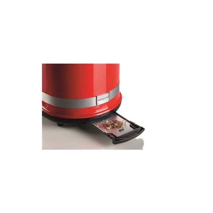 Ariete Tostadora Moderna 2 Ranuras Rojo con Pinzas - 149/00 - 6 Niveles de Dorado, Función Descongelado y Recalentado 3 Ariete Tostadora Moderna 2 Ranuras Rojo con Pinzas - 149/00 - 6 Niveles de Dorado, Función Descongelado y Recalentado 3