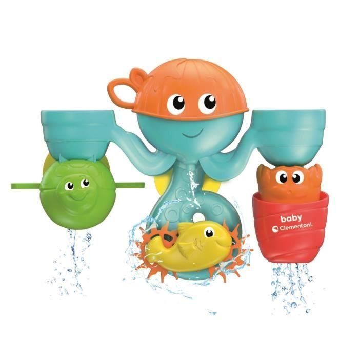 Clementoni - Juguete de baño para bebé - Mi centro de actividades acuáticas Clementoni - Juguete de baño para bebé - Mi centro de actividades acuáticas