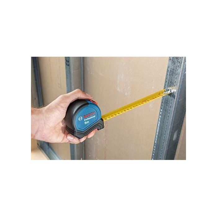 Bosch Professional Cinta Métrica 5m de Alta Durabilidad con Gancho Magnético, Carcasa de Aluminio Robusta y Softgrip Ergonómico. 2 Bosch Professional Cinta Métrica 5m de Alta Durabilidad con Gancho Magnético, Carcasa de Aluminio Robusta y Softgrip Ergonómico. 2