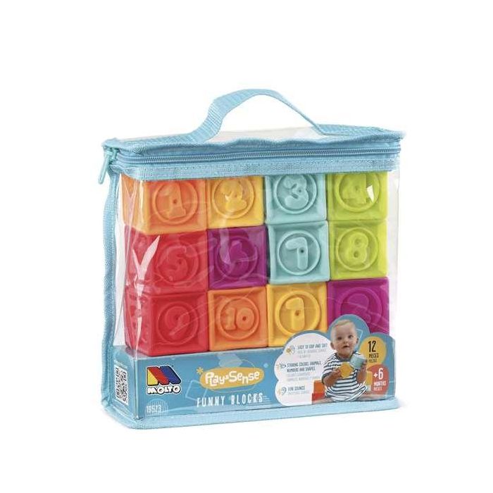 Bolsa cubos sensoriales 12 piezas Bolsa cubos sensoriales 12 piezas