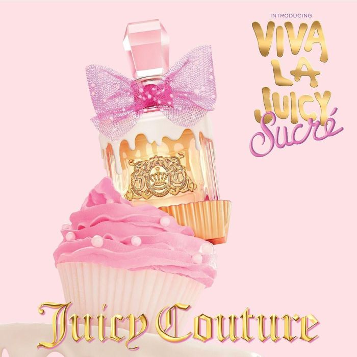 Juicy Couture VIVA LA JUICY SUCRÉ Eau de Parfum 50ml para Mujer - Fragancia Dulce Floral Frutal con Vainilla y Cacao 1 Juicy Couture VIVA LA JUICY SUCRÉ Eau de Parfum 50ml para Mujer - Fragancia Dulce Floral Frutal con Vainilla y Cacao 1