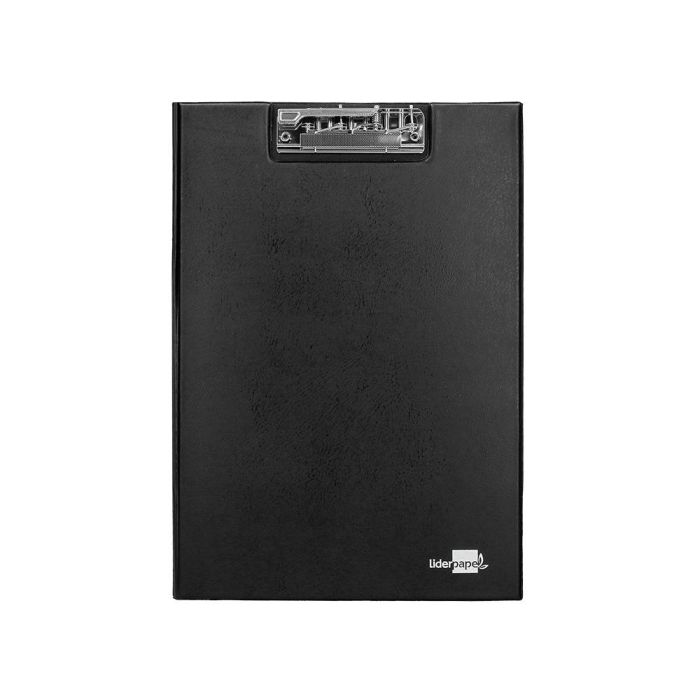 Carpeta Liderpapel Miniclip Superior Folio Plastico Negro 2