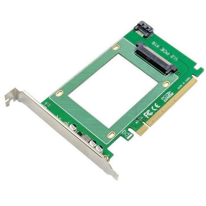 ProXtend PX-SA-10147 Tarjeta Adaptadora SSD PCIe x16 U.2 SFF-8639 2-en-1 para unidades U.2 y SATA - Optimiza Rendimiento 0 ProXtend PX-SA-10147 Tarjeta Adaptadora SSD PCIe x16 U.2 SFF-8639 2-en-1 para unidades U.2 y SATA - Optimiza Rendimiento 0