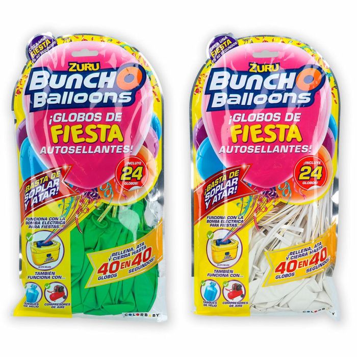 Globos Zuru Bunch-o-Balloons 24 Piezas 20 Unidades 4 Globos Zuru Bunch-o-Balloons 24 Piezas 20 Unidades 4