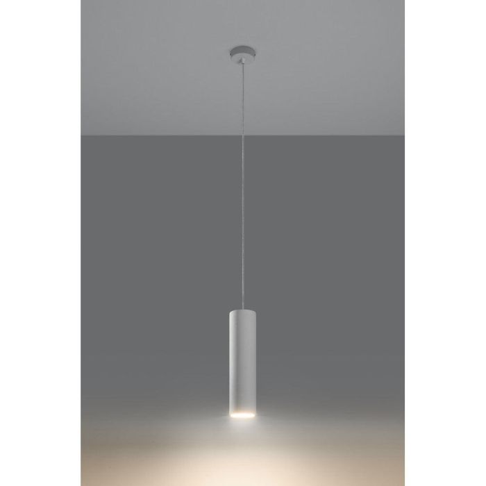 Lámpara Colgante Nancy SOL-SL.0843. Diseño Cilíndrico Estrecho Minimalista. Ideal para Oficina, Mesa Comedor o Isla de Cocina. 2 Lámpara Colgante Nancy SOL-SL.0843. Diseño Cilíndrico Estrecho Minimalista. Ideal para Oficina, Mesa Comedor o Isla de Cocina. 2