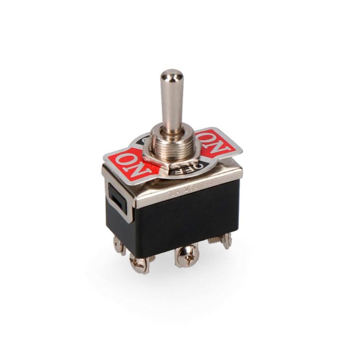Edm Interruptor 6 patillas on/off/on, 10A, 250V