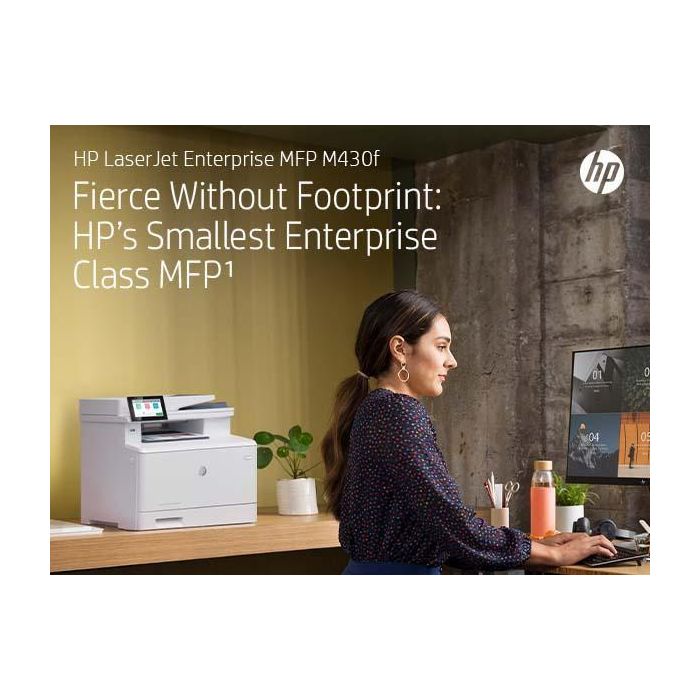 HP LaserJet Enterprise MFP M430f Impresora con Cartuchos HP JetIntelligence 15