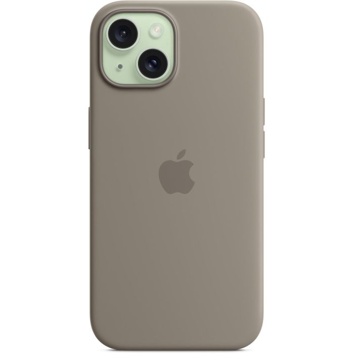 Funda para Móvil Apple MXPG3ZM/A Gris Apple iPhone 15 3 Funda para Móvil Apple MXPG3ZM/A Gris Apple iPhone 15 3