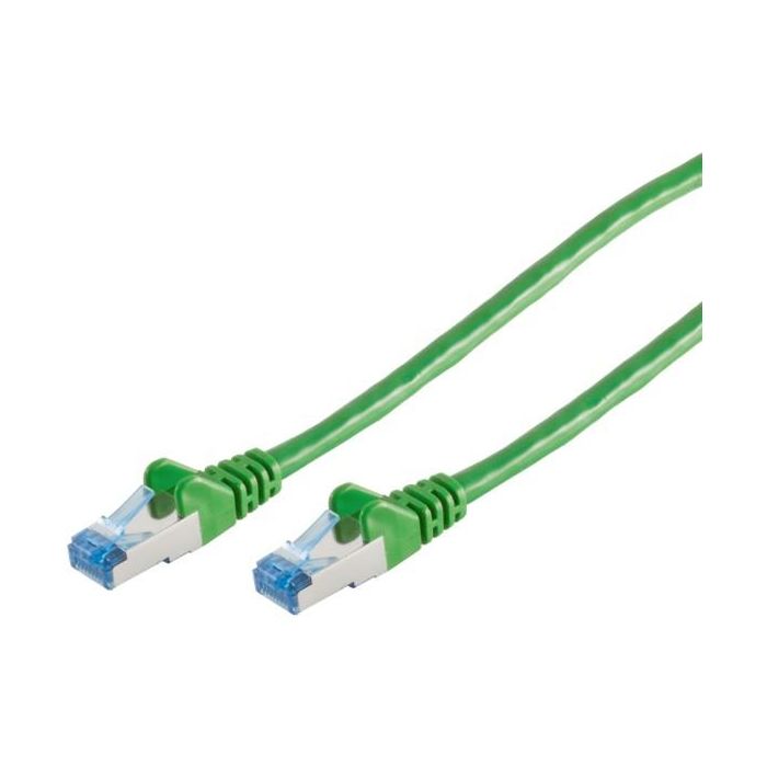 Patchkabel CAT6a RJ45 S/FTP PiMF 3m Grün