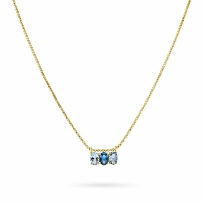 Collar Mujer 24KAE 32469Y Dorado Azul