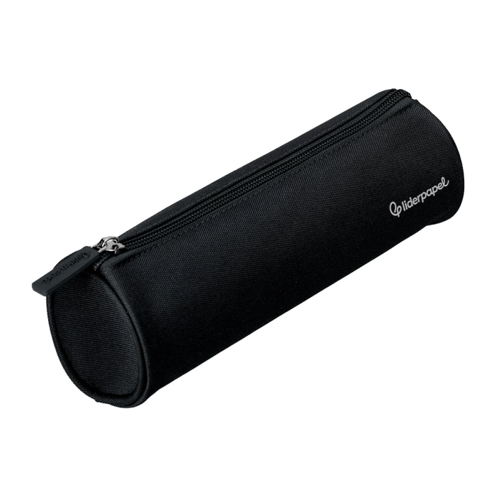 Liderpapel Estuche Portatodo Classic Cilíndrico Ancho 210x70mm Negro 4