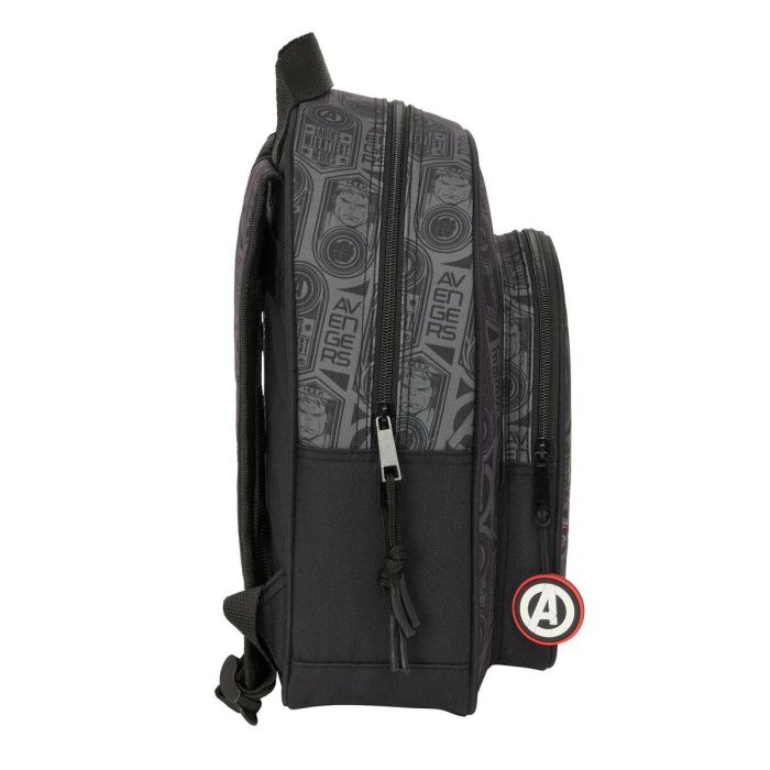 Mochila Escolar The Avengers Vendetta Negro 27 x 33 x 10 cm 1