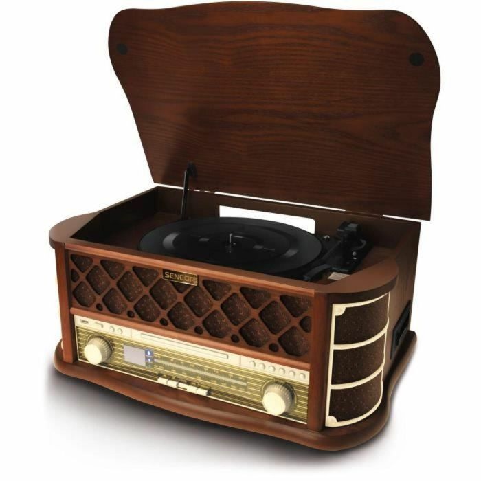 Tocadiscos Sencor STT 016 Marrón Tocadiscos Sencor STT 016 Marrón