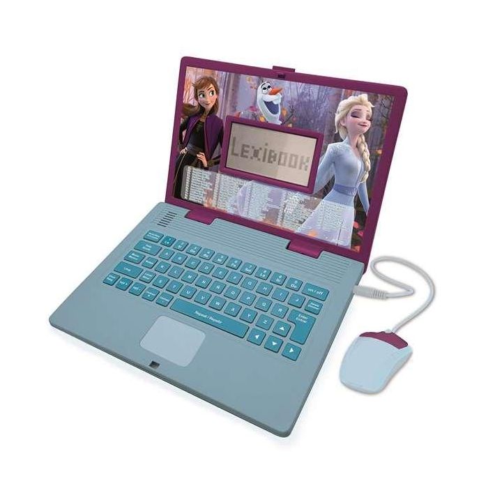Lexibook Ordenador Portátil Disney Frozen 2 JC598FZI2 Bilingüe con Actividades Educativas 3