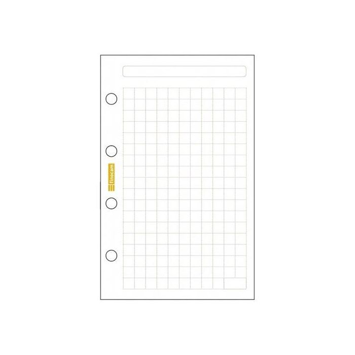 Recambio Agenda Finocam C140 Classic 601 56X89 Cuadric. 50H
