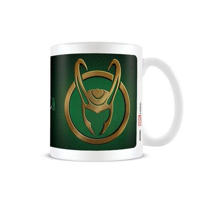 Taza Mug Loki MG26084 Blanco Verde 315 ml 1