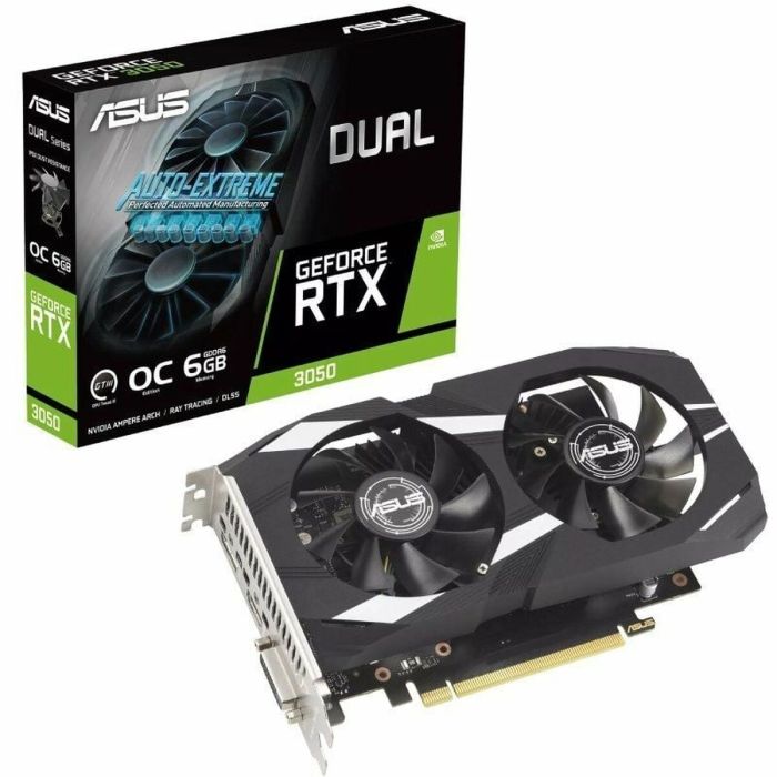 ASUS Dual -RTX3050-O6G NVIDIA GeForce RTX 3050 6 GB GDDR6