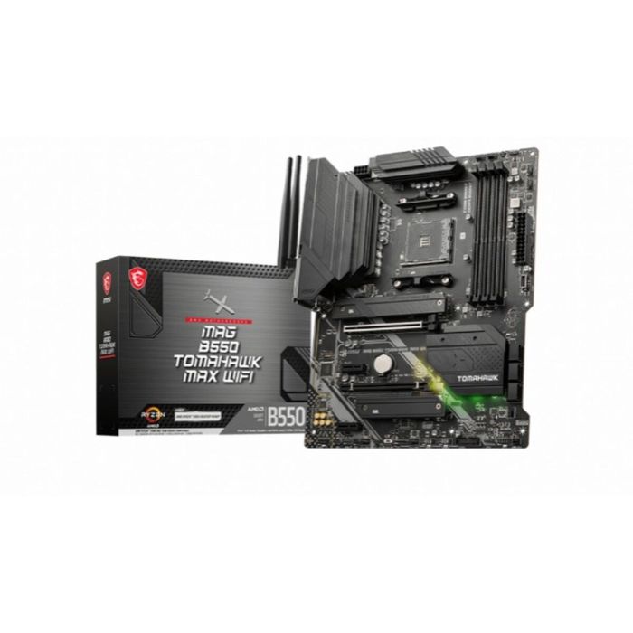 Placa Base MSI MAG B550 TOMAHAWK MAX WI-FI AMD B550 ATX 1