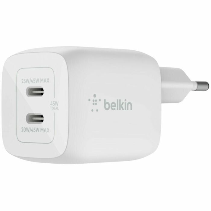 Cargador de Pared Belkin WCH011vfWH 45 W Blanco