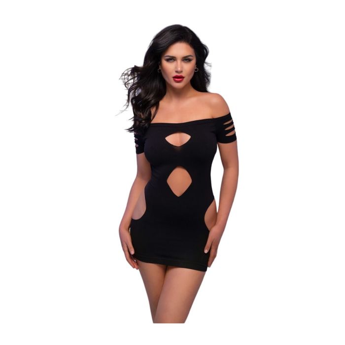 Vestido Chilirose Negro S/M