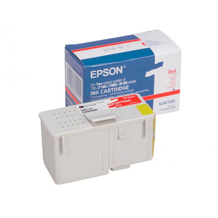 Cartucho de Tinta Original Epson TM-J 7100/7600 Rojo 1 Cartucho de Tinta Original Epson TM-J 7100/7600 Rojo 1