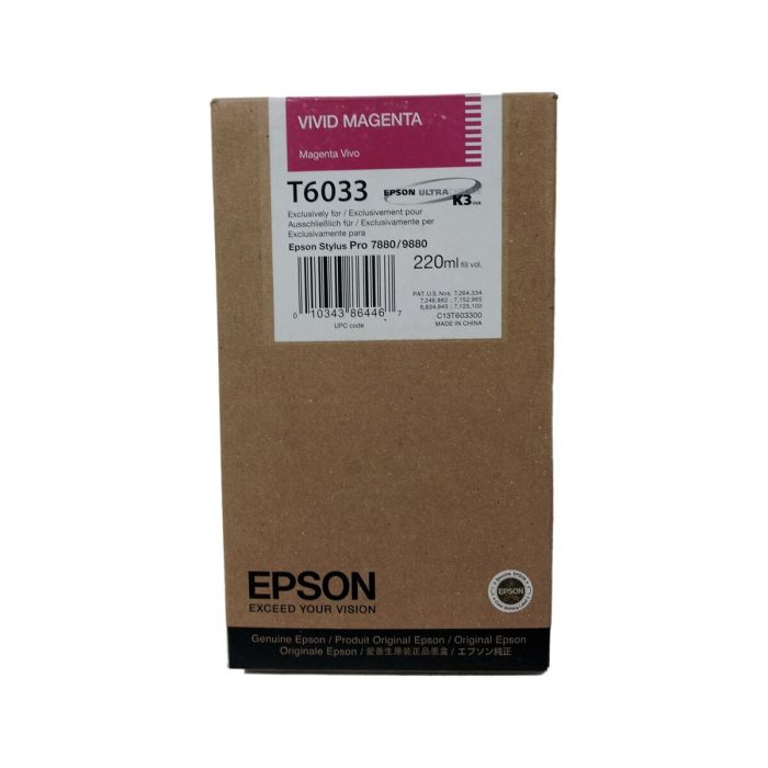 Epson Cartucho T603300 magenta vivo