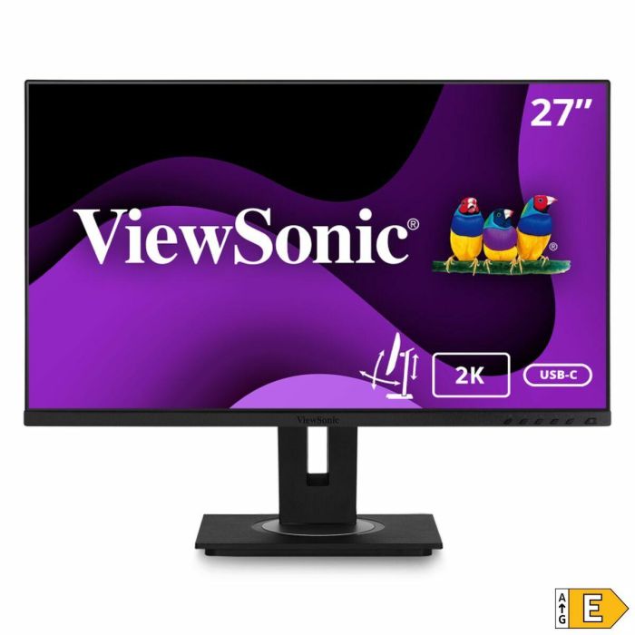 Viewsonic VG2756-2K Monitor PC 27" 2K QHD 2560x1440 IPS LED 14ms Negro con USB, Altavoces, VESA y Ajuste Altura 5 Viewsonic VG2756-2K Monitor PC 27" 2K QHD 2560x1440 IPS LED 14ms Negro con USB, Altavoces, VESA y Ajuste Altura 5
