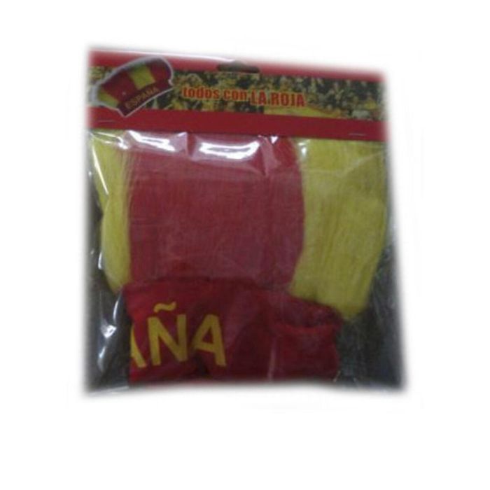 Gorro Peluca Bandera de España Th3 Party 2