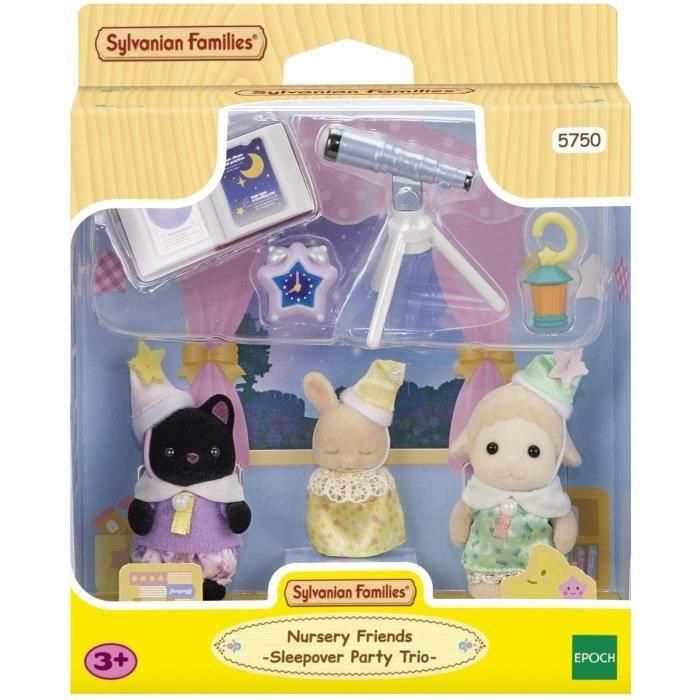 SYLVANIAN FAMILIES 5750 - El trío de bebés de fiesta de pijamas 1