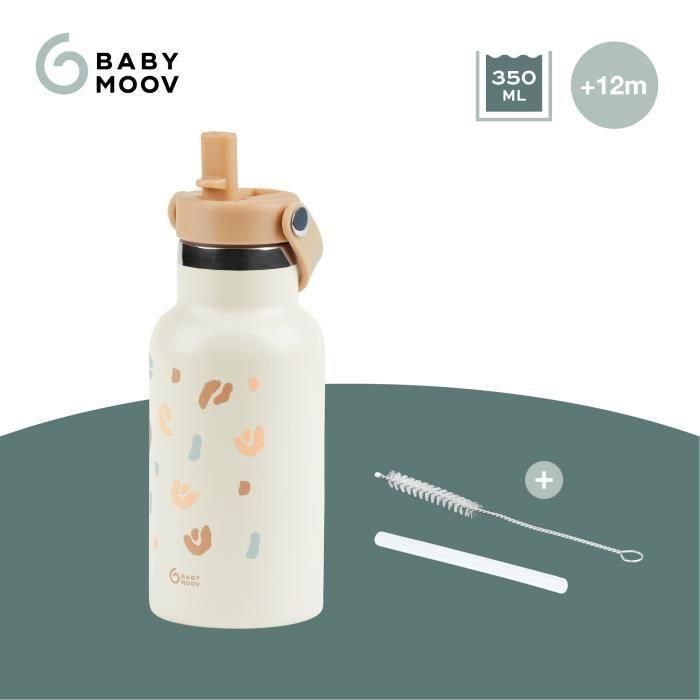 Babymoov - Botella de agua Little Explorer - Marfil 1