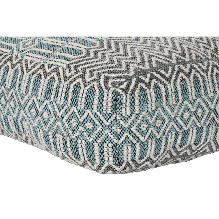 Cojin Suelo Boho DKD Home Decor Azul Blanco 60 x 25 x 60 cm 2 Cojin Suelo Boho DKD Home Decor Azul Blanco 60 x 25 x 60 cm 2