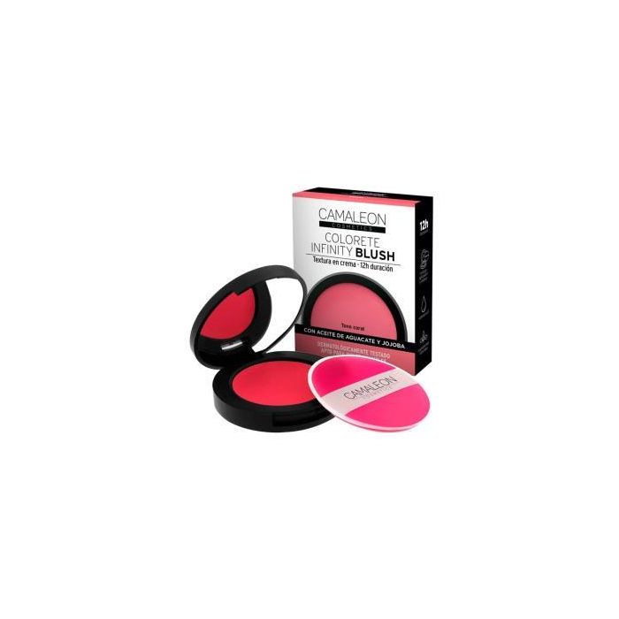 Camaleon Colorete Infinity Blush Coral 3Gr.