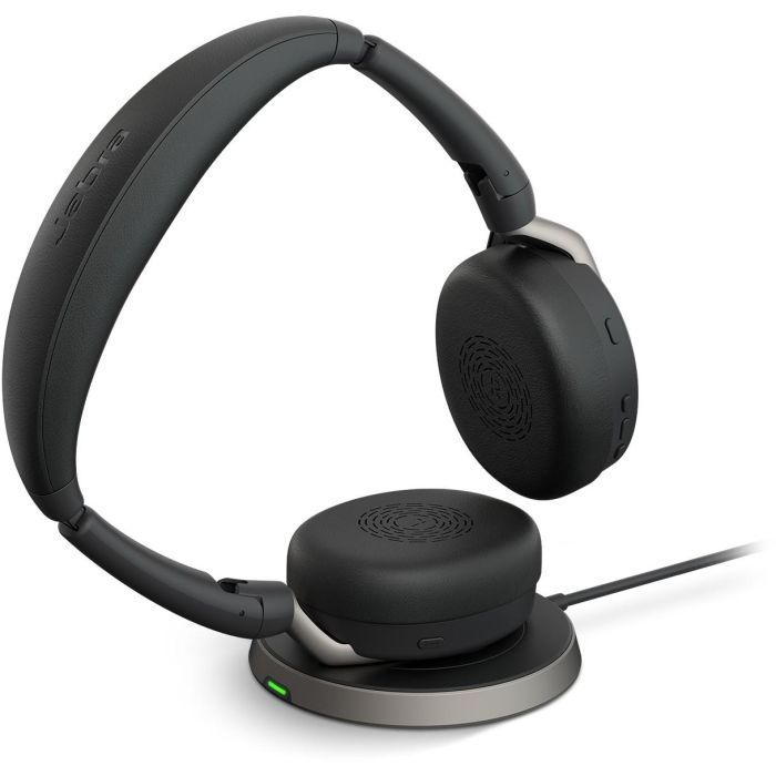 Jabra Evolve2 65 Flex UC Stereo + Link 380 Auriculares Inalámbricos y Alámbricos para Oficina/Centro de Llamadas, Negro 3