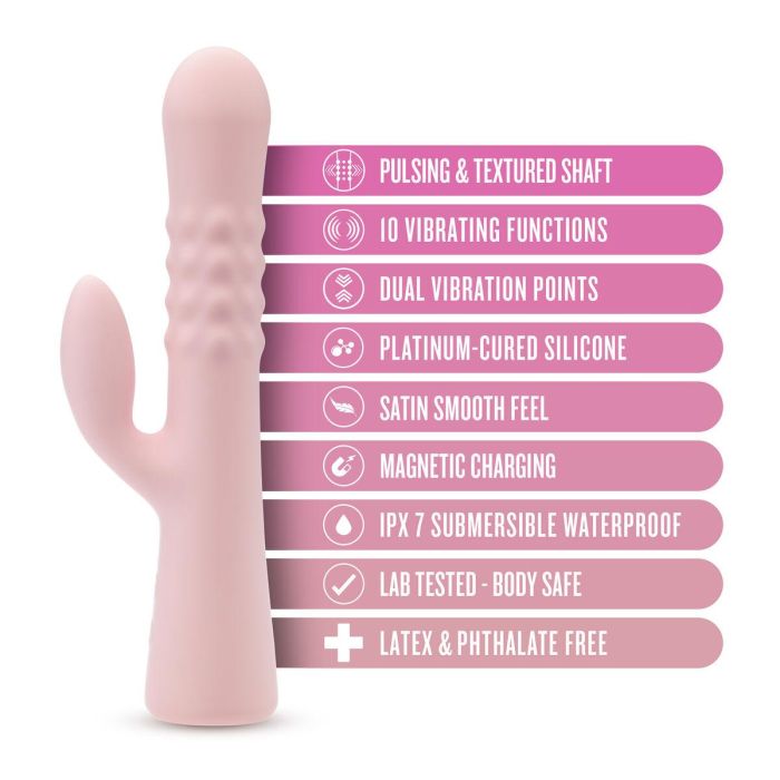 Vibrador Punto G Blush Rosa 11 Vibrador Punto G Blush Rosa 11