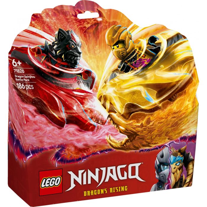 LEGO 71826 Ninjago Pack Combate Spinjitzu del Dragón con Minifiguras Arin y Ras y Spinners 9 LEGO 71826 Ninjago Pack Combate Spinjitzu del Dragón con Minifiguras Arin y Ras y Spinners 9