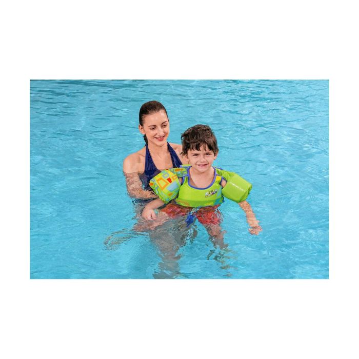 Chaleco Hinchable para Piscina Bestway Aquastar Swim Safe 19-30 kg 12 Chaleco Hinchable para Piscina Bestway Aquastar Swim Safe 19-30 kg 12