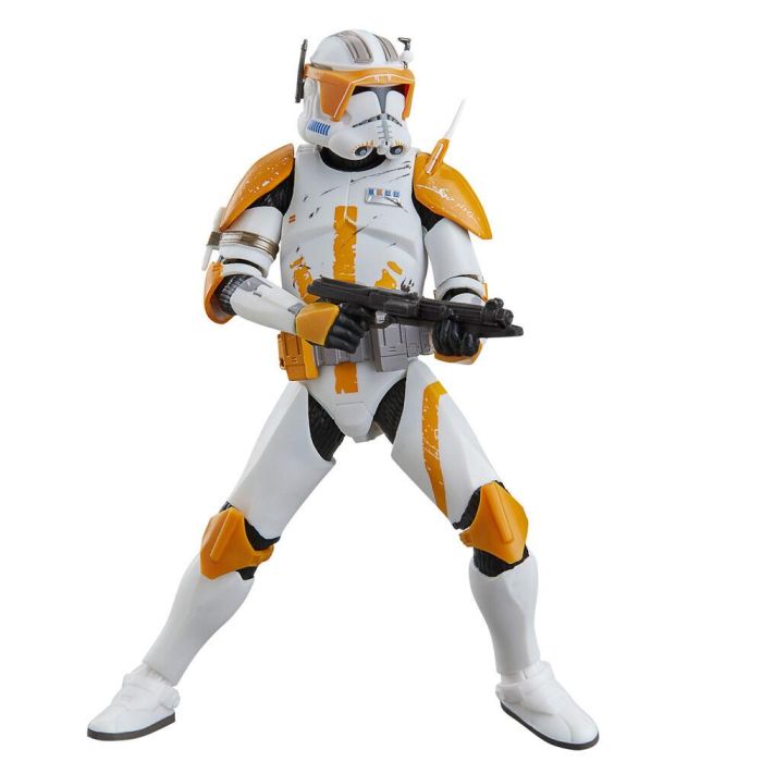 Hasbro Star Wars The Black Series Comandante Clone Cody Figura con Casco Desmontable y Blásters 1