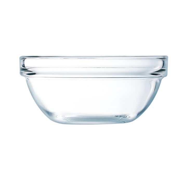 Luminarc Bol Vidrio Apilable Transparente 10 cm 0 Luminarc Bol Vidrio Apilable Transparente 10 cm 0