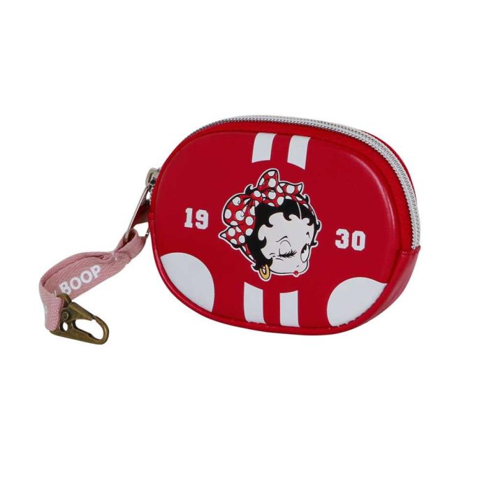 Monedero Pill Varsity Betty Boop Burdeos