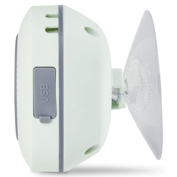 Medion MED4061275227666 Radio de Ducha FM Bluetooth IPX6 con Soporte de Ventosa Verde 3