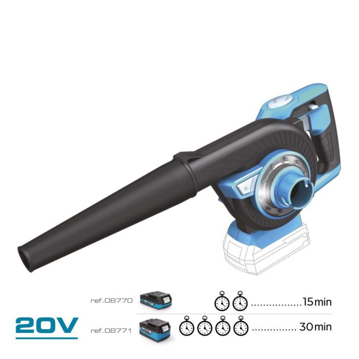 Aspirador soplador 20 v (sin batería ni cargador) 2 Aspirador soplador 20 v (sin batería ni cargador) 2