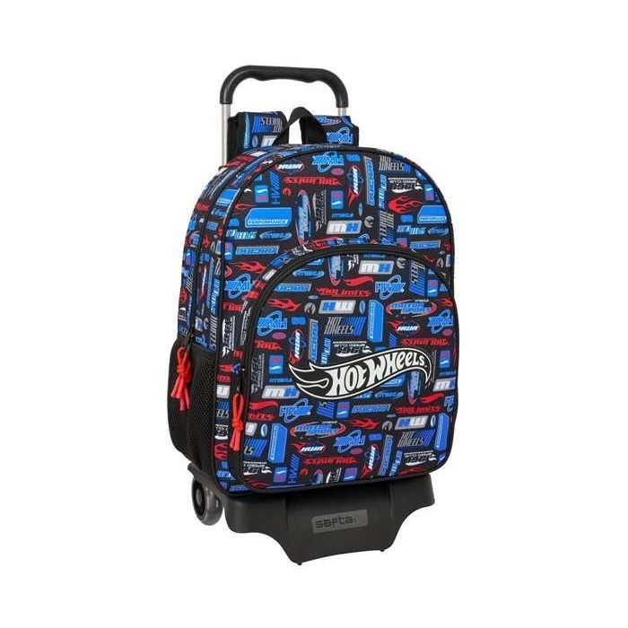 Safta Mod. 180 905 Mochila con Carro Hot Wheels 420x330x140 mm Safta Mod. 180 905 Mochila con Carro Hot Wheels 420x330x140 mm