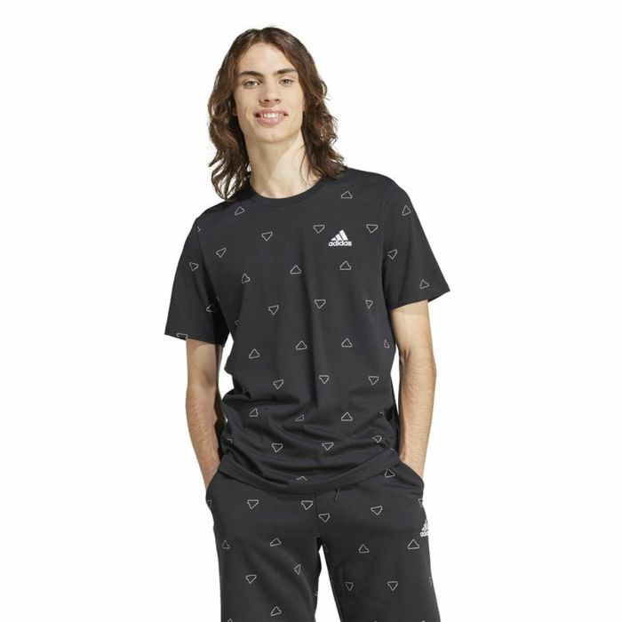 Camiseta de Manga Corta Hombre Adidas Essentials Monogram M 4 Camiseta de Manga Corta Hombre Adidas Essentials Monogram M 4