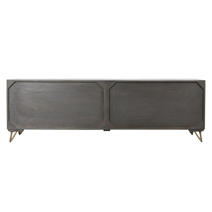 Mueble de TV DKD Home Decor Metal Marrón Madera de mango 160 x 40 x 50 cm 3